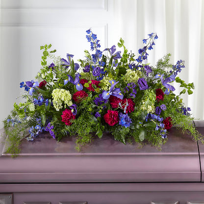 Always Treasured Casket Spray –  Central Market Florist #138, Latham NY