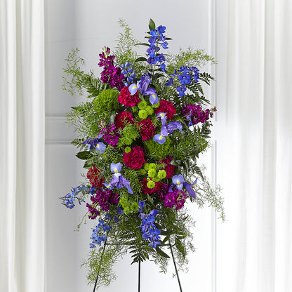 Heavenly Skies Standing Spray –  Central Market Florist #138, Latham NY