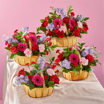 Pink Picnic Basket –  Central Market Florist #138, Latham NY