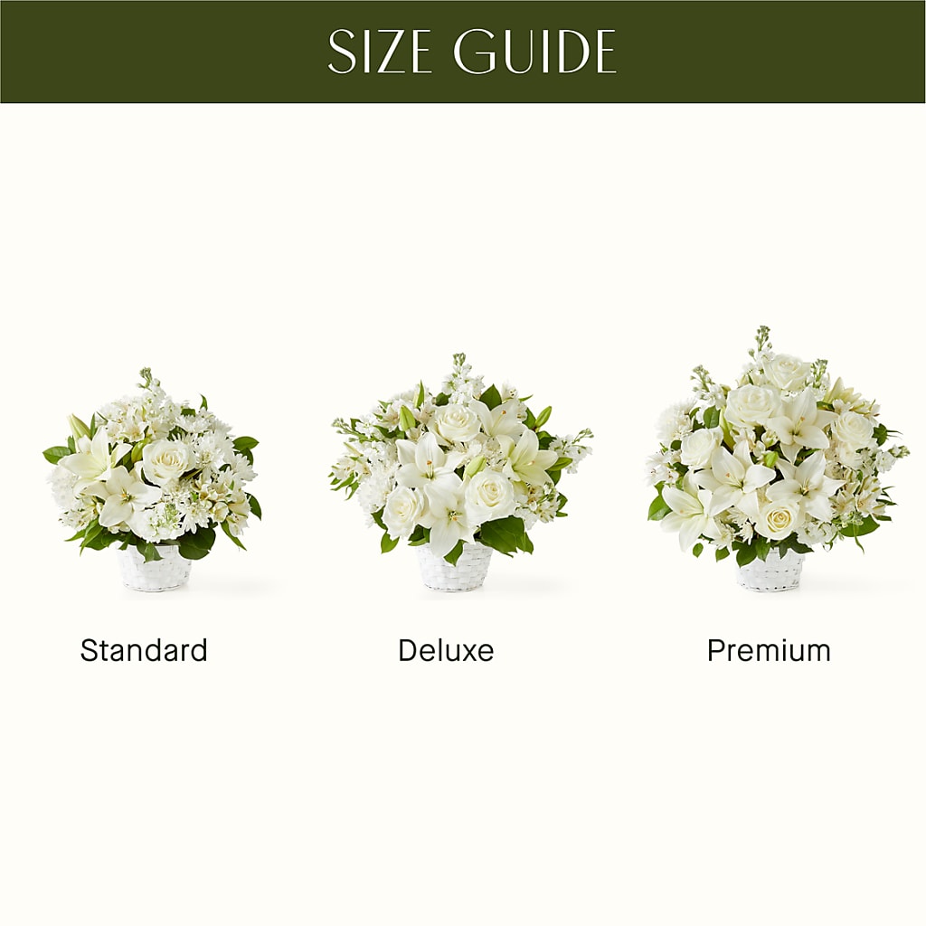 Peaceful Reflections Arrangement –  Central Market Florist #138, Latham NY