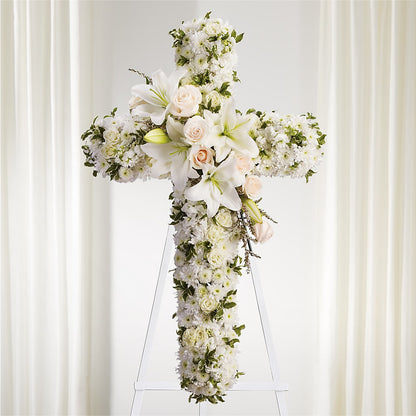 Spiritual Guidance Standing Spray –  Central Market Florist #138, Latham NY
