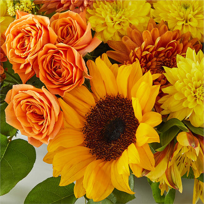 Autumn Harmony Centerpiece –  Central Market Florist #138, Latham NY