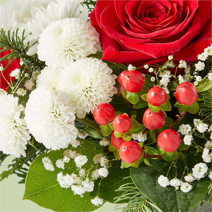 Chance of Flurries Bouquet –  Central Market Florist #138, Latham NY
