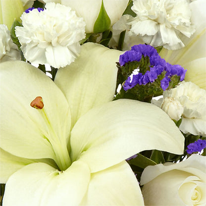 Sapphire Rush Bouquet –  Central Market Florist #138, Latham NY