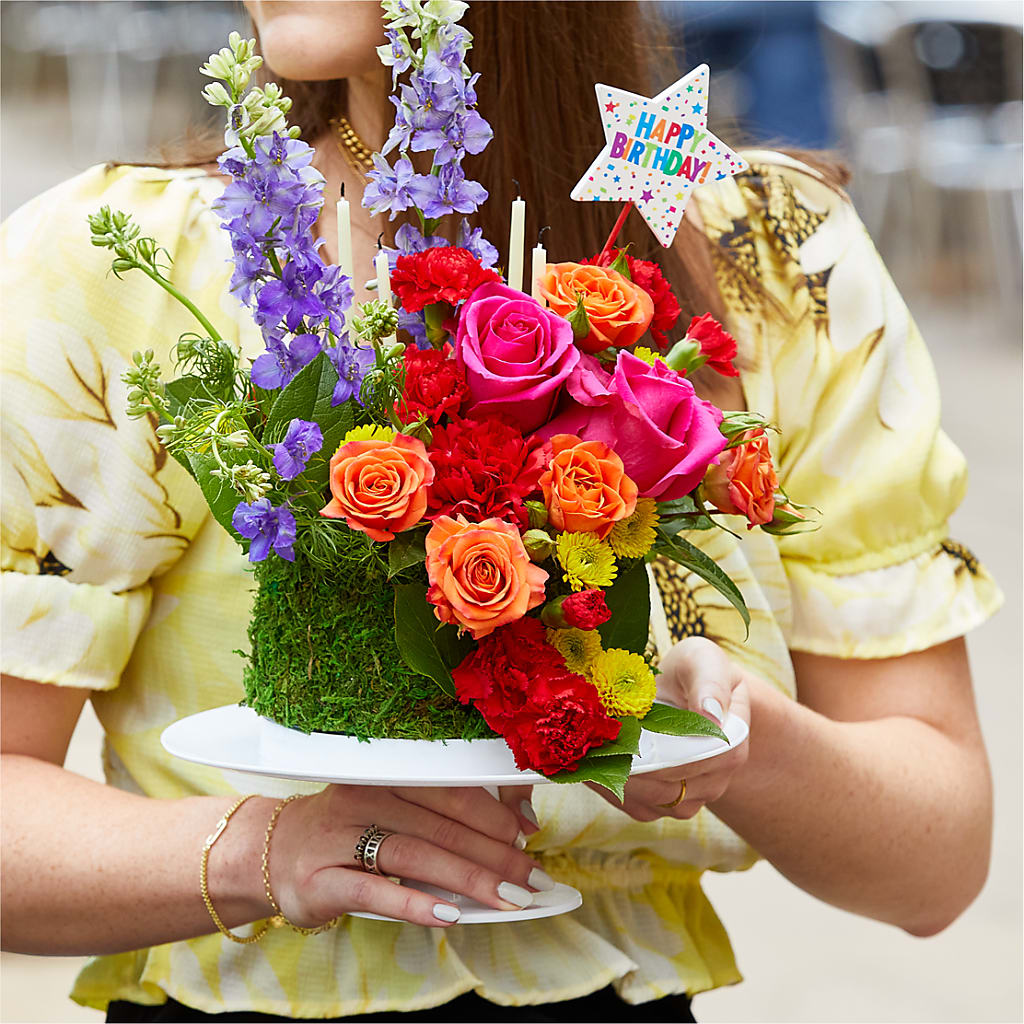 Best Year Yet Floral Cake –  Central Market Florist #138, Latham NY