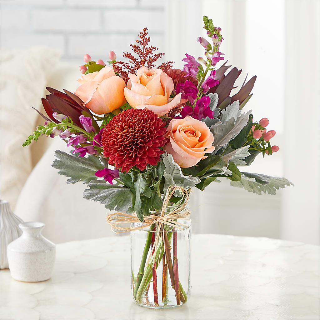 Moody Hues Bouquet –  Central Market Florist #138, Latham NY