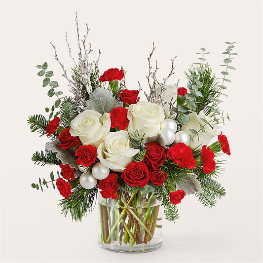 Trimming the Tree Bouquet –  Central Market Florist #138, Latham NY