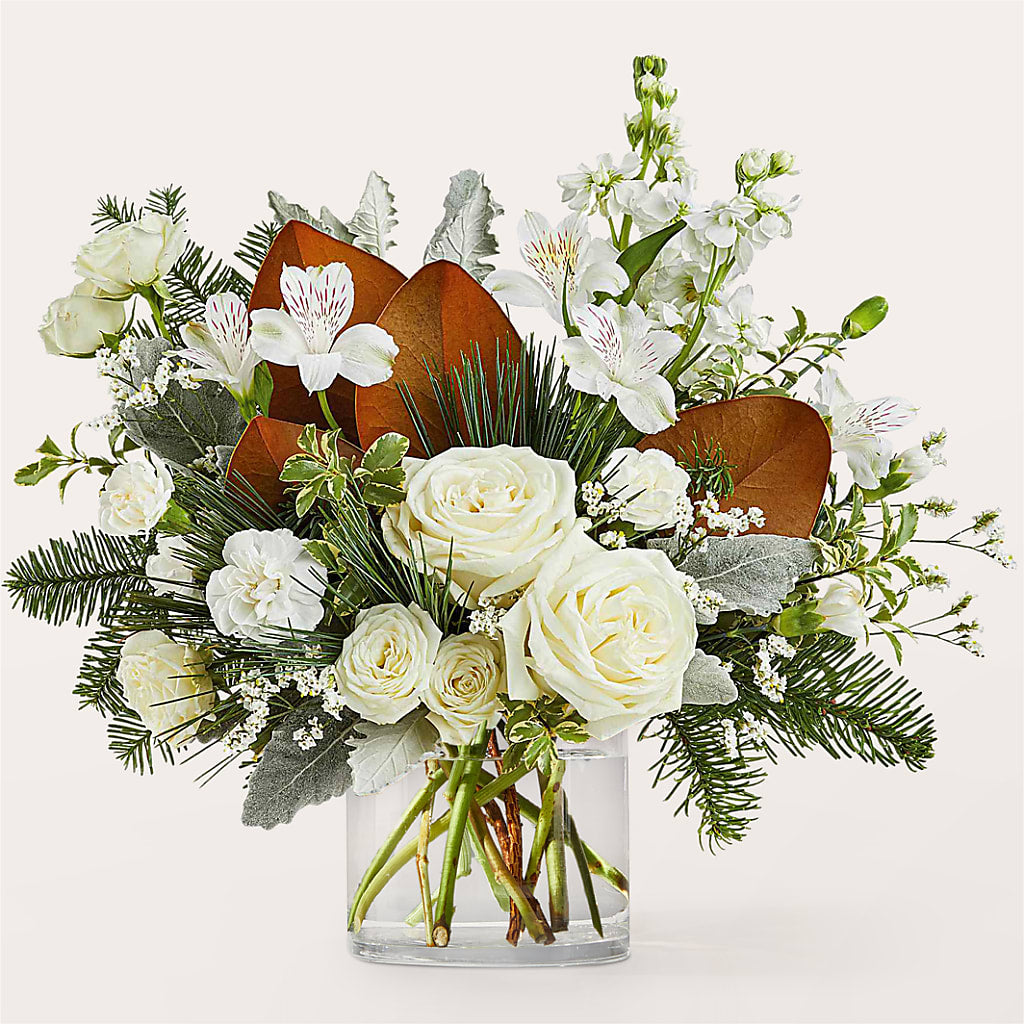 Fresh Snowfall Bouquet –  Central Market Florist #138, Latham NY