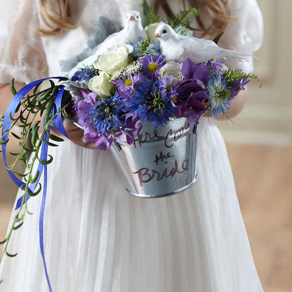 Enchantment Flower Girl Arrangement –  Central Market Florist #138, Latham NY