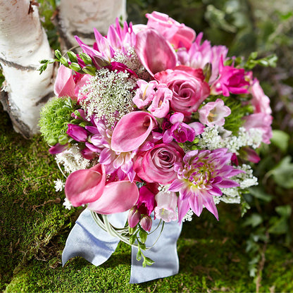 Pink Profusion Bouquet –  Central Market Florist #138, Latham NY