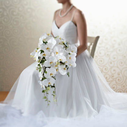 Classic White Bouquet –  Central Market Florist #138, Latham NY