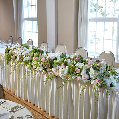State of Joy Head Table Arrangement –  Central Market Florist #138, Latham NY