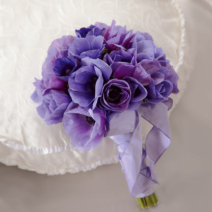 Purple Passion Bouquet –  Central Market Florist #138, Latham NY