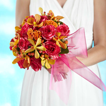 Brilliant Shades of Love Bouquet –  Central Market Florist #138, Latham NY