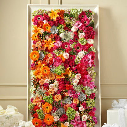 Fresh Picked Floral Wall –  Central Market Florist #138, Latham NY