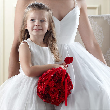 Pure at Heart Flower Girl Arrangement –  Central Market Florist #138, Latham NY