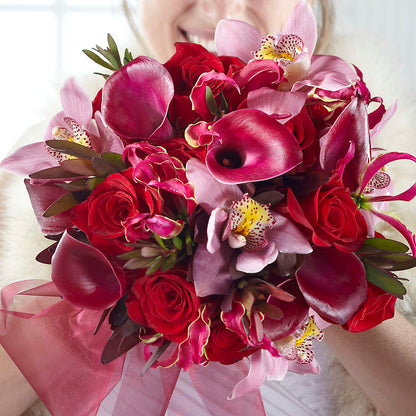Heart of Hearts Bouquet –  Central Market Florist #138, Latham NY